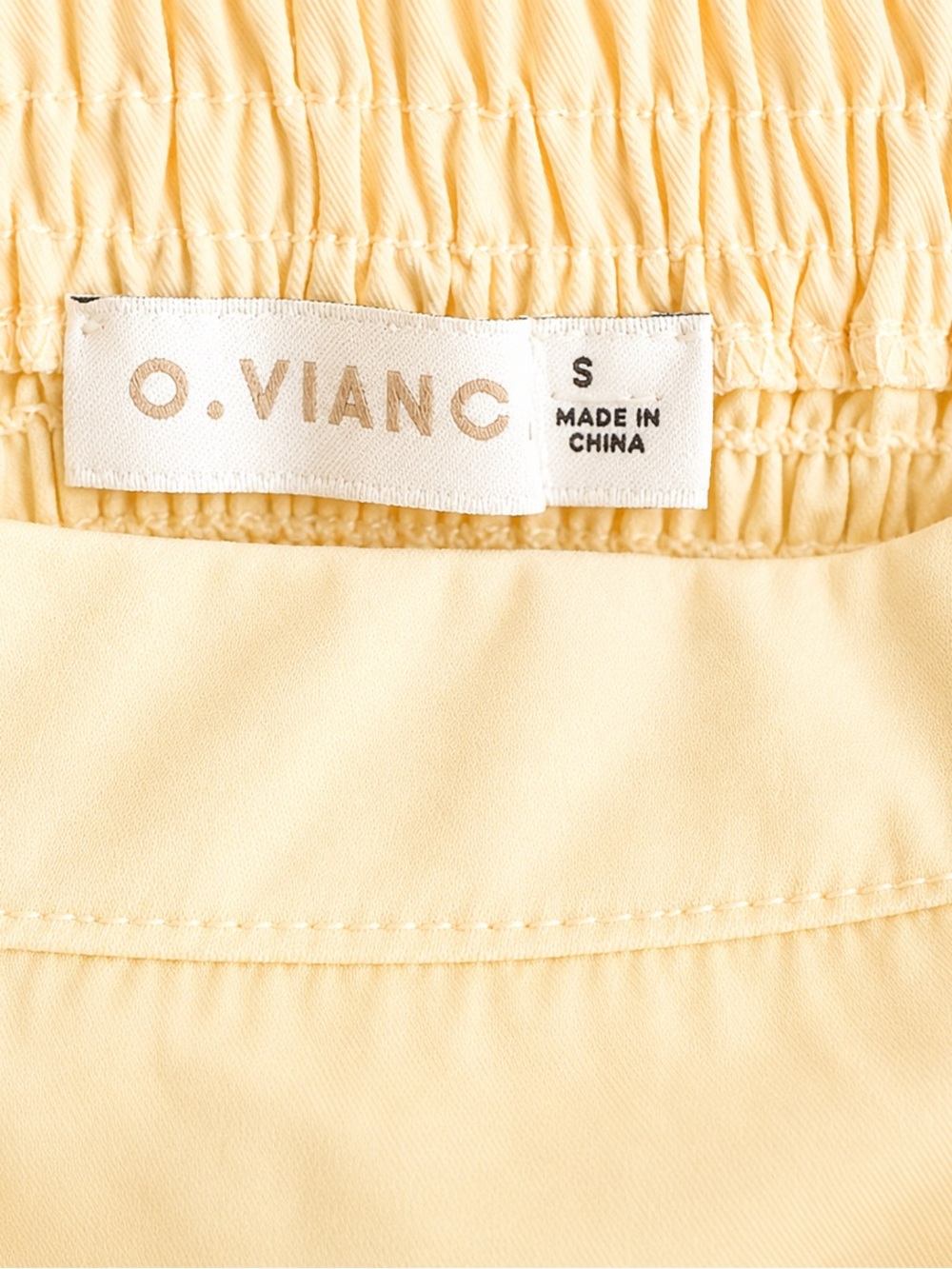 Yellow Ruched Two-Piece Set - Picture 4 of 4